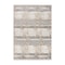 World Rug Gallery Distressed Geometric Indoor/Outdoor Area Rug 8'8" x 12' Beige 8019BEIGE9X12 - alternate 3